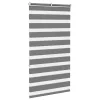  zebrafüggönnyel sötét szürke szövetszélesség 85,9 cm poliészter