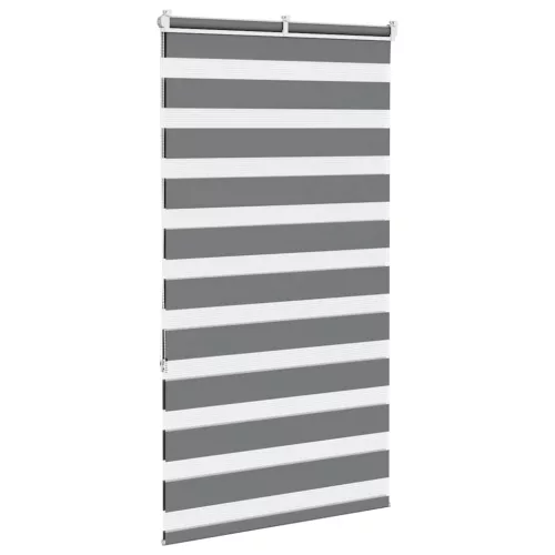  zebrafüggönnyel sötét szürke szövetszélesség 85,9 cm poliészter
