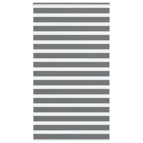    zebrafüggönnyel sötét szürke szövetszélesség 130,9cm poliészter