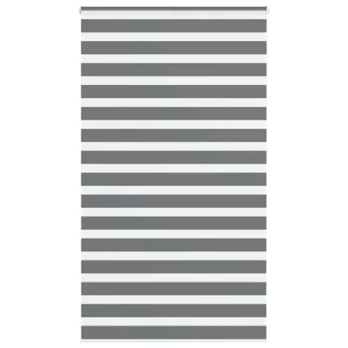 zebrafüggönnyel sötét szürke szövetszélesség 130,9cm poliészter