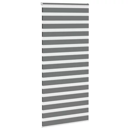  zebrafüggönnyel sötét szürke szövetszélesség 100,9cm poliészter