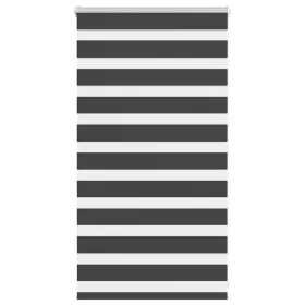    zebrafüggönnyel fekete szövetszélesség 65,9 cm poliészter