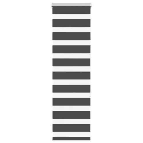  zebrafüggönnyel fekete szövetszélesség 45,9 cm poliészter
