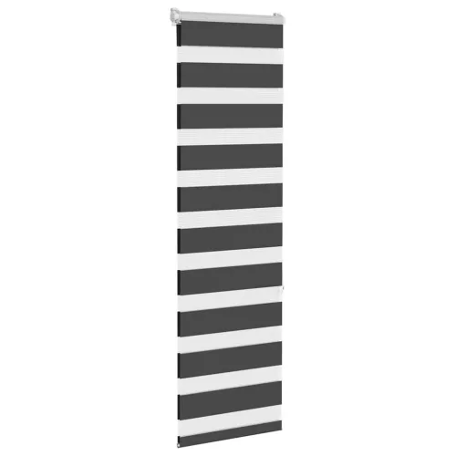  zebrafüggönnyel fekete szövetszélesség 45,9 cm poliészter