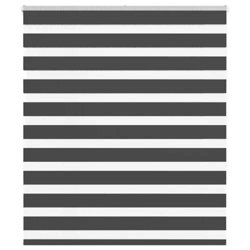  zebrafüggönnyel fekete szövetszélesség 130,9 cm poliészter