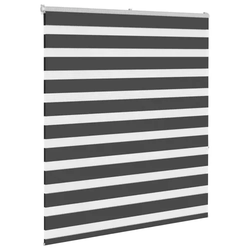 zebrafüggönnyel fekete szövetszélesség 130,9 cm poliészter