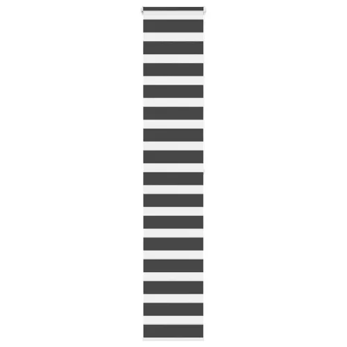 zebrafüggönnyel fekete szövetszélesség 35,9 cm poliészter