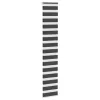  zebrafüggönnyel fekete szövetszélesség 35,9 cm poliészter