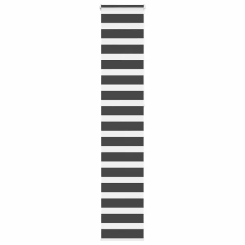  zebrafüggönnyel fekete szövetszélesség 40,9 cm poliészter