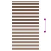  zebrafüggönnyel barna szövetszélesség 130,9 cm poliészter