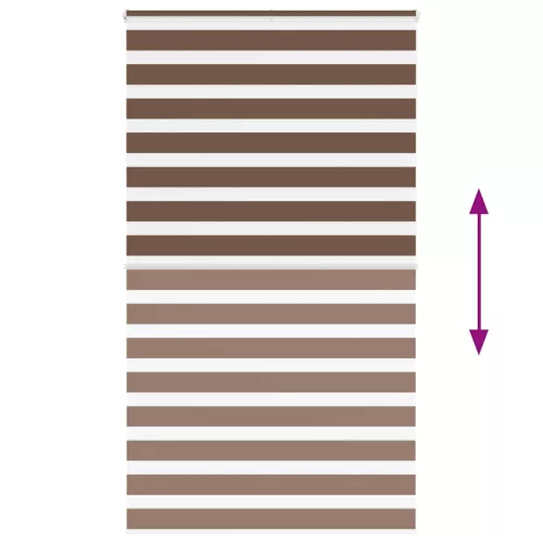  zebrafüggönnyel barna szövetszélesség 130,9 cm poliészter
