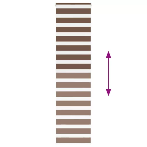  zebrafüggönnyel barna szövetszélesség 50,9 cm poliészter