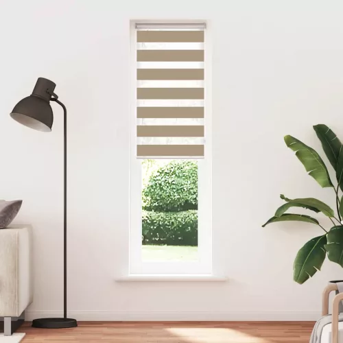  zebrafüggönnyel homokbarna szövetszélesség 55,9 cm poliészter