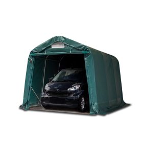 TP 2,4x3,6m ponyvagarázs, PVC 800N ponyva - zöld