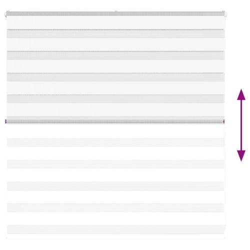  zebrafüggönnyel fehér szövetszélesség 140,9 cm poliészter