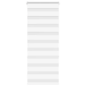    zebrafüggönnyel fehér szövetszélesség 50,9 cm poliészter