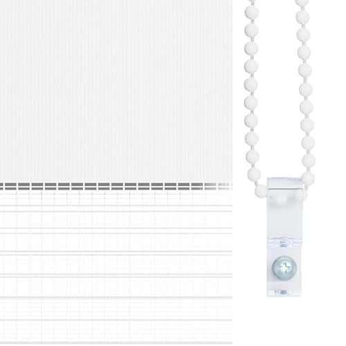  zebrafüggönnyel fehér szövetszélesség 70,9 cm poliészter