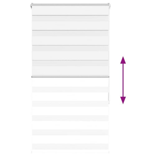  zebrafüggönnyel fehér szövetszélesség 75,9 cm poliészter