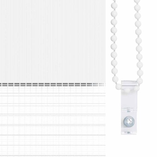  zebrafüggönnyel fehér szövetszélesség 65,9 cm poliészter