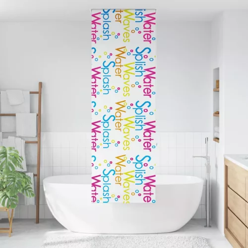  zuhanyzó redőny 60x240 cm Szövetszélesség 56 cm