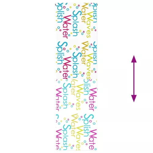  zuhanyzó redőny 60x240 cm Szövetszélesség 56 cm