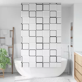  zuhanyzó redőny 120x240 cm szövet szélessége 116 cm