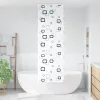  zuhanyzó redőny kazettával 80x240 cm szövetszélesség 76 cm