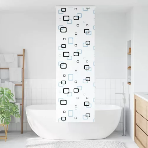  zuhanyzó redőny kazettával 80x240 cm szövetszélesség 76 cm