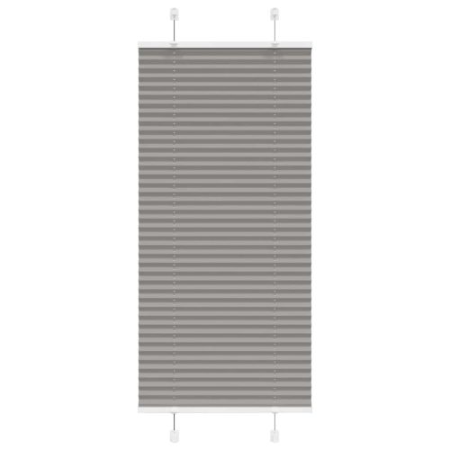  pliszírozott redőny antracit 60x100 cm szövetszélesség 59,4 cm