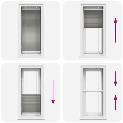  pliszírozott redőny antracit 60x100 cm szövetszélesség 59,4 cm