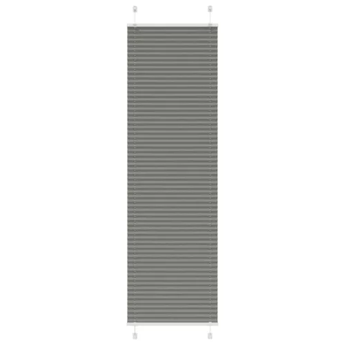  pliszírozott redőny antracit 65x200 cm szövetszélesség 64,4 cm