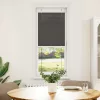 pliszírozott redőny fekete 45x150 cm szövetszélesség 44,4 cm