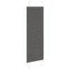  pliszírozott redőny fekete 45x150 cm szövetszélesség 44,4 cm