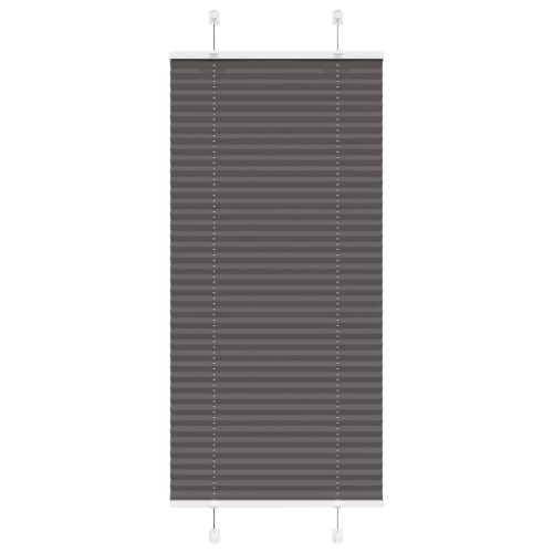  pliszírozott redőny fekete 60x150 cm szövetszélesség 59,4 cm