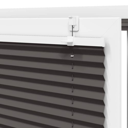  pliszírozott redőny fekete 60x150 cm szövetszélesség 59,4 cm