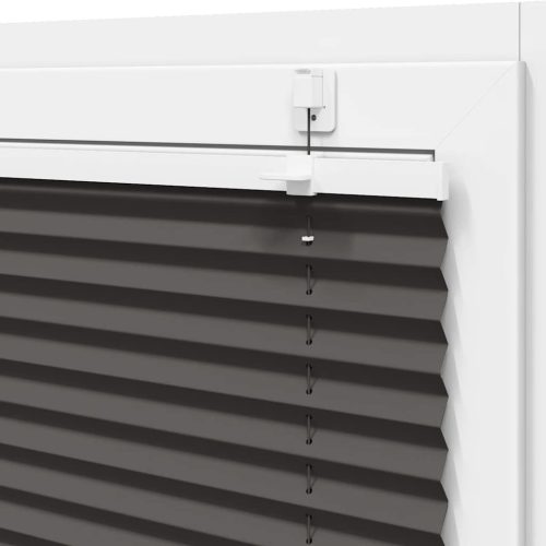  pliszírozott redőny fekete 60x150 cm szövetszélesség 59,4 cm