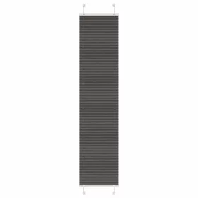    pliszírozott redőny fekete 40x200 cm szövetszélesség 39,4 cm