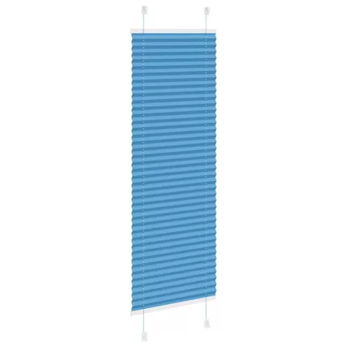  pliszírozott redőny kék 45x150 cm szövetszélesség 44,4 cm