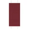  pliszírozott redőny Bordeaux piros 55x100 cm Szövetszélesség