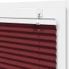  pliszírozott redőny Bordeaux piros 55x100 cm Szövetszélesség