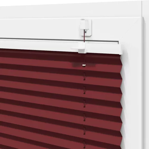  pliszírozott redőny Bordeaux piros 70x100 cm szövetszélesség