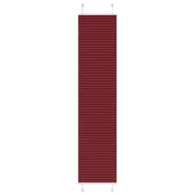    pliszírozott redőny Bordeaux piros 50x200 cm szövetszélesség