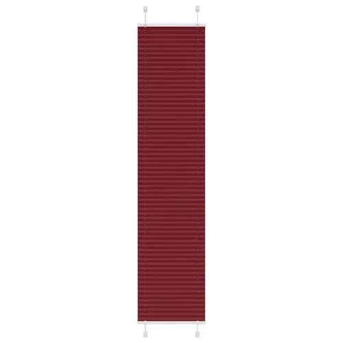  pliszírozott redőny Bordeaux piros 50x200 cm szövetszélesség