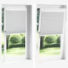  pliszírozott redőny Bordeaux piros 50x200 cm szövetszélesség