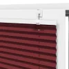  pliszírozott redőny Bordeaux piros 50x200 cm szövetszélesség
