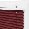  pliszírozott redőny Bordeaux piros 50x200 cm szövetszélesség