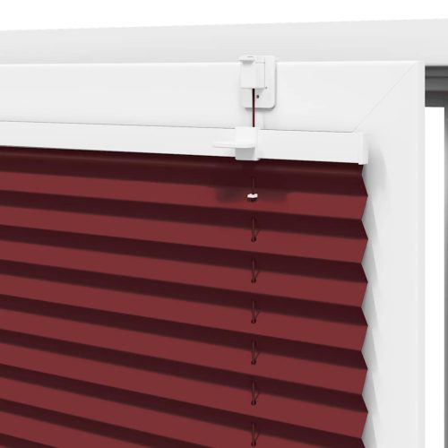  pliszírozott redőny Bordeaux piros 105x200 cm szövetszélesség