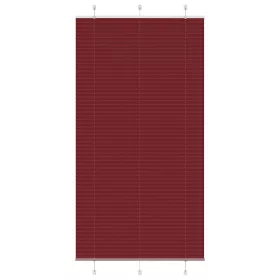    pliszírozott redőny Bordeaux piros 110x200 cm szövetszélesség