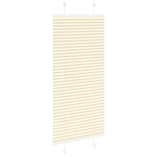  pliszírozott redőny krém 55x150 cm szövetszélesség 54,4 cm