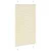  pliszírozott redőny krém 70x150 cm szövetszélesség 69,4 cm
